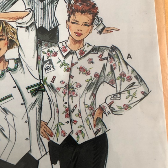 Young Collection Fashion Top Pattern tailored to fit, multi size - Picture 5 of 8